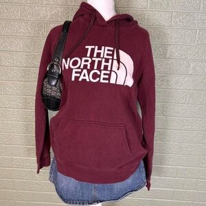 The North Face Burgundy Hoodie